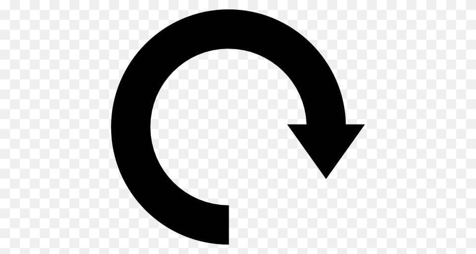 Reload Circular Arrow Symbol, Clothing, Hardhat, Helmet, Stencil Free Png