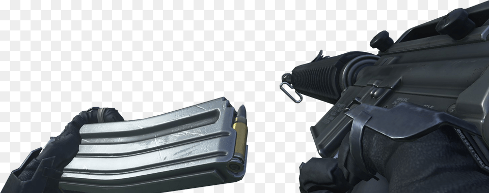 Reloading Aw Assault Rifle, Firearm, Gun, Weapon, Handgun Free Transparent Png