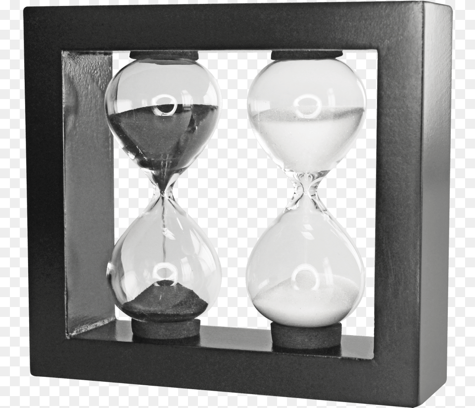 Reloj De Arena Duo 3 Y 5 Min Sand Neg Reloj De Arena De 3 Minutos, Hourglass Png