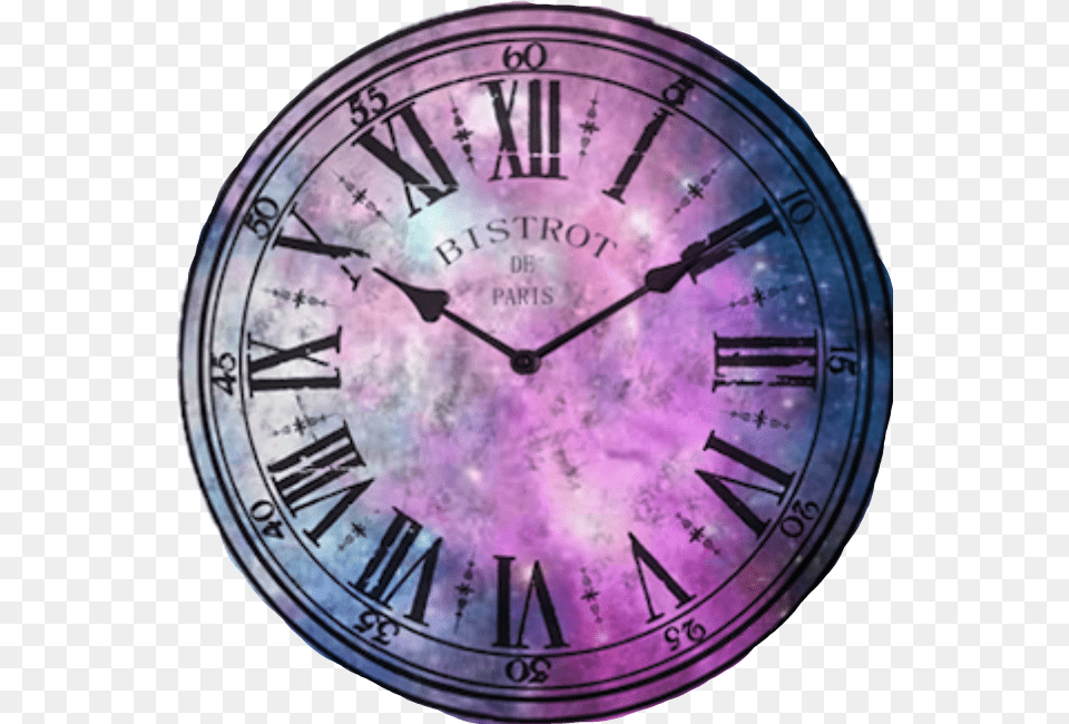 Reloj Galaxia Reloj Vintage Blanco Y Negro, Analog Clock, Clock, Wall Clock, Disk Free Transparent Png