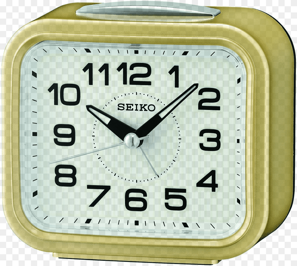 Reloj Seiko Despertador Qhk050g Cuadrado 105 X 93 Seiko, Alarm Clock, Clock, First Aid Png Image
