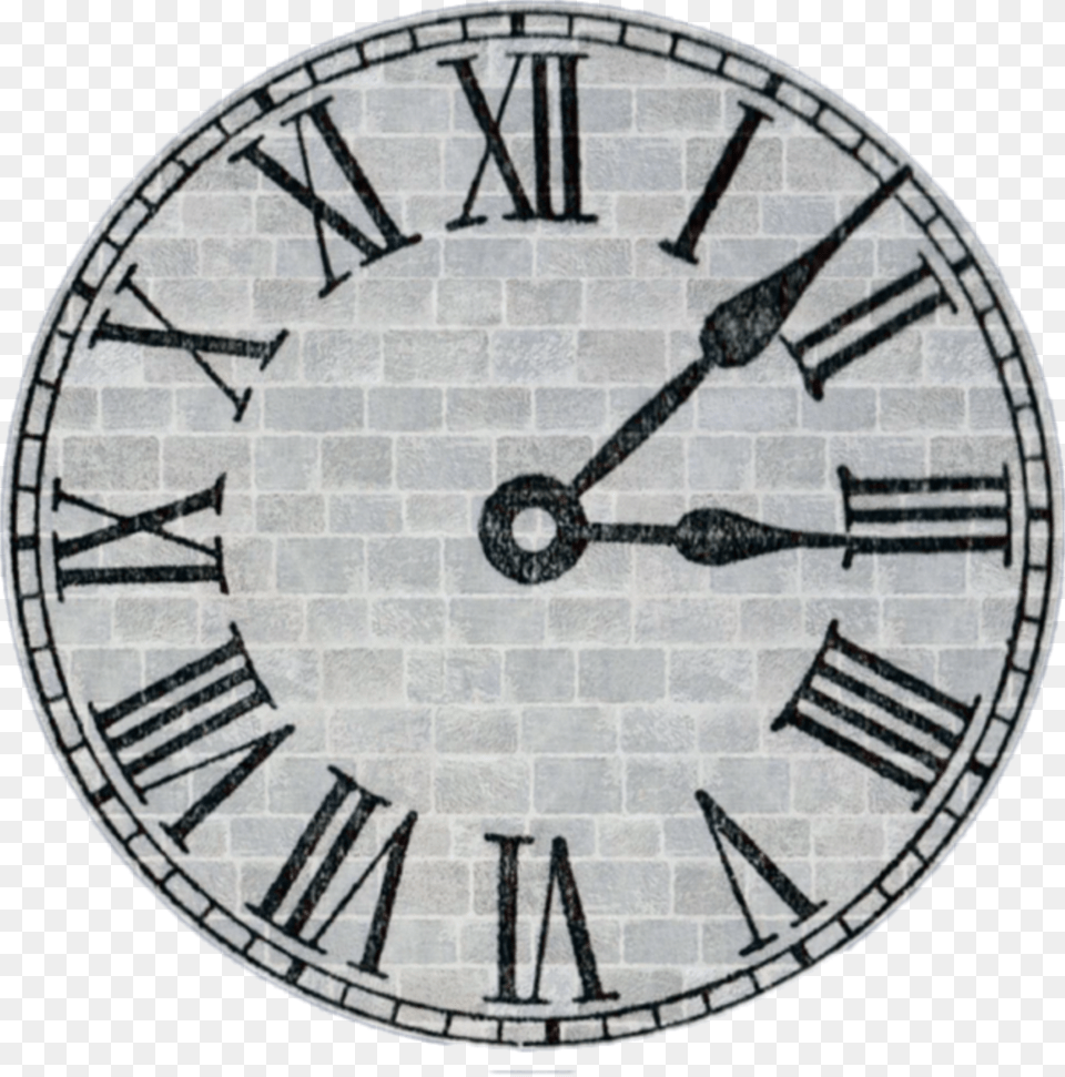 Reloj Sticker Roman Number Clock, Analog Clock, Wall Clock, Machine, Wheel Free Png Download