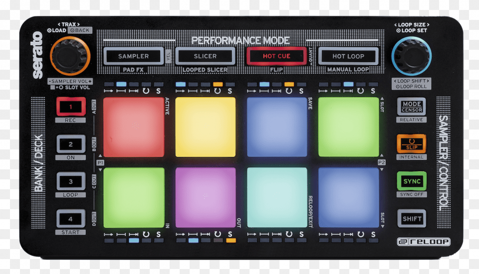 Reloop Neon Modular Drum Pad Controller For Serato Dj Drum Pad, Electronics, Paint Container, Computer Hardware, Hardware Png Image