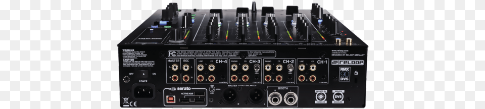 Reloop Rmx 90 Dvs Serato Compatible Dj Mixer Reloop Rmx 90 Dvs, Amplifier, Electronics, Stereo Free Png Download