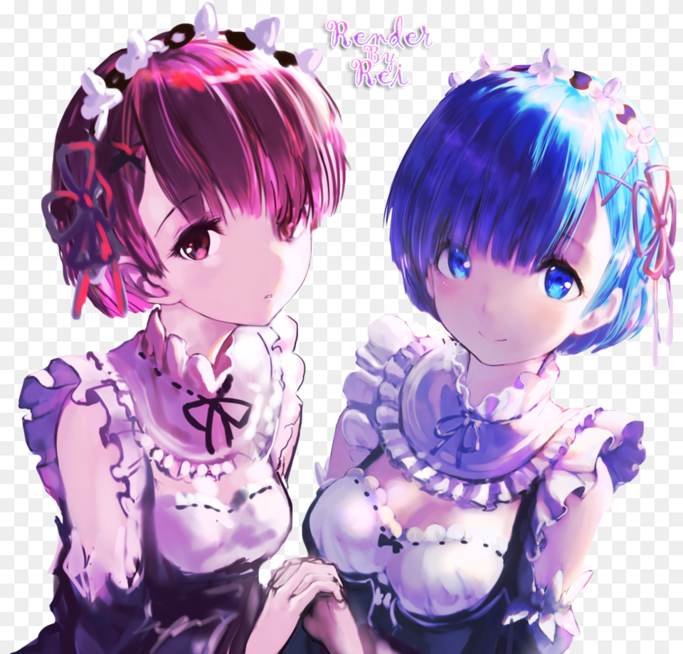 Rem, Book, Comics, Publication, Person Png Image