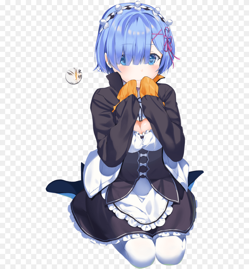 Rem Anime And Re Rem Re Zero, Book, Comics, Publication, Baby Free Transparent Png