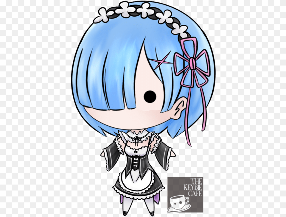 Rem Chibi, Book, Comics, Manga, Publication Png