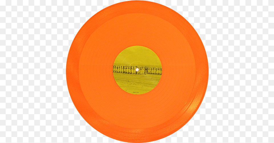 Rem Orange Crush Colored Vinyl Solid, Toy, Frisbee, Disk Free Transparent Png