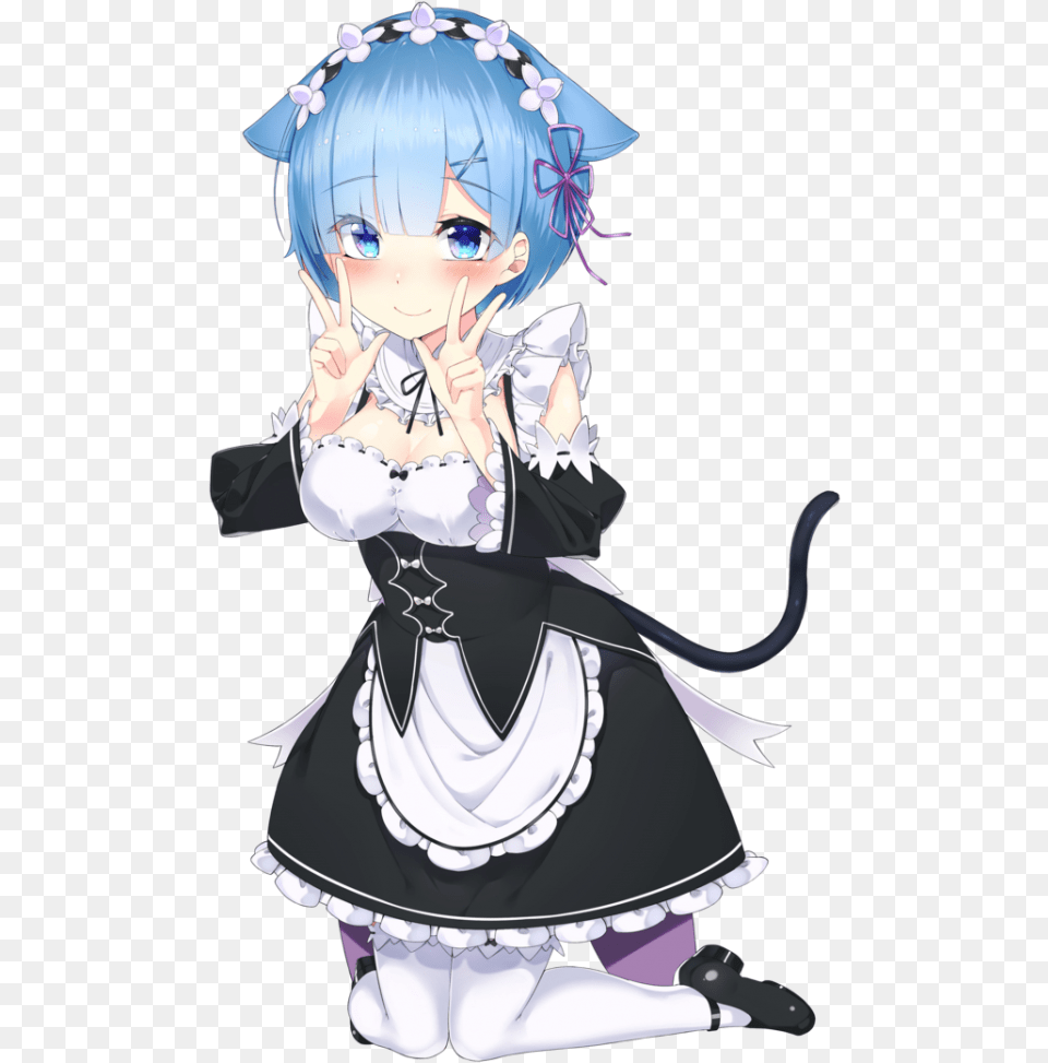 Rem Re Zero Rem Re Zero, Book, Comics, Publication, Manga Png