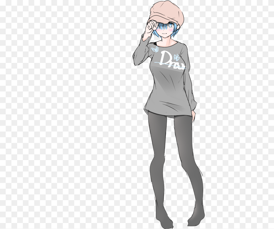 Rem Re Zero Ropa Normal, Teen, T-shirt, Sleeve, Person Free Transparent Png
