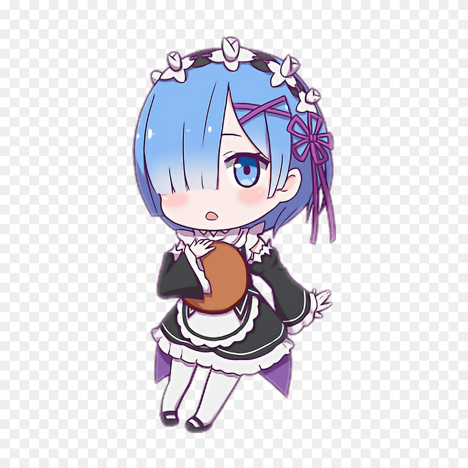 Rem Rezero Rezerokarahajimeruisekaiseikatsu Chibi Anime Free Transparent Png