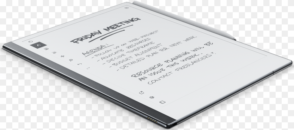 Remarkable Announces New E Paper Tablet Starting At 399 Remarkable 2, Page, Text, Book, Publication Free Png