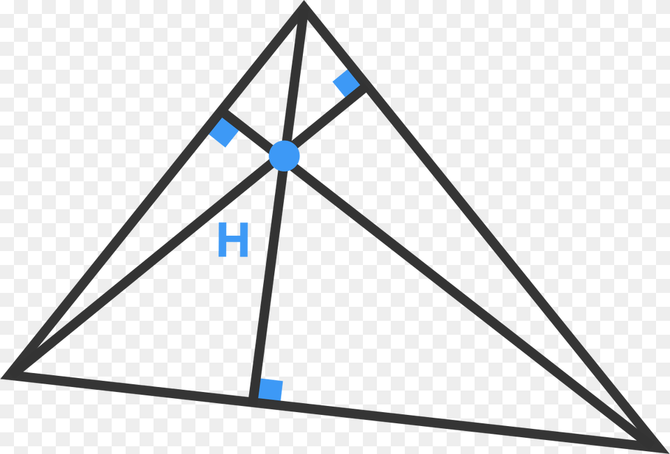 Remarkable Lines In Triangles, Triangle Free Transparent Png