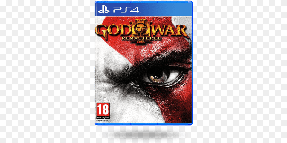 Remastered Ps4 Cd God Of War3 Ps4 Game, Book, Publication, Adult, Male Free Png Download