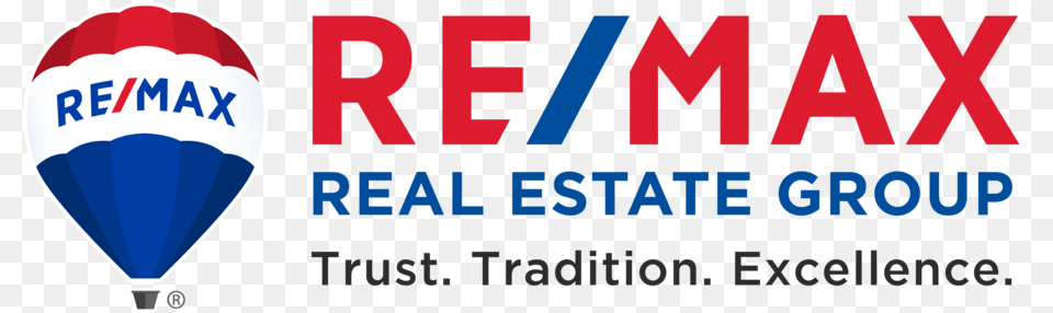 Remax Office Logo With Balloon And Tagline Graphic Design, Aircraft, Transportation, Vehicle, Hot Air Balloon Png
