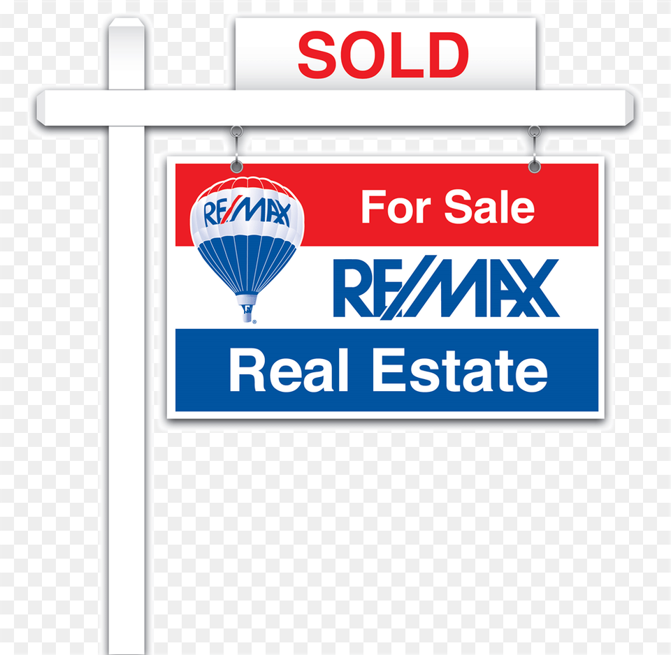 Remax Sign Remax For Sale Yard Signs, Text, Aircraft, Transportation, Vehicle Free Png