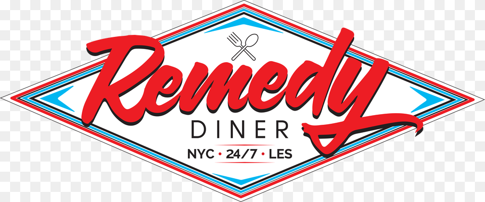 Remedy Diner, Logo, Food, Indoors, Restaurant Png