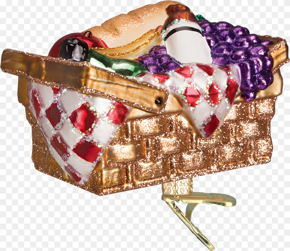 Remember And Cherish Fun Memories Of Picnicking With Old World Christmas Picnic Basket, Treasure, Adult, Bride, Female Free Transparent Png