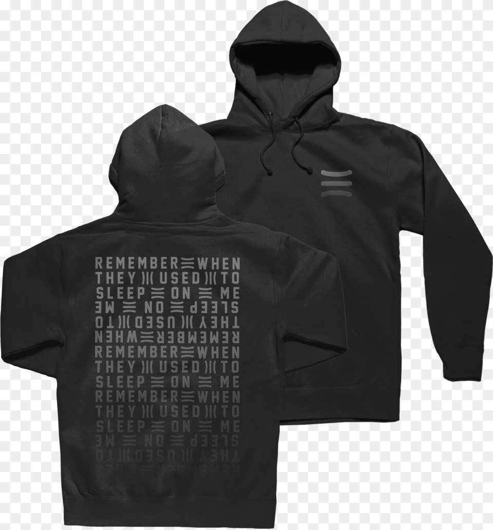 Remember Black Hoodie, Clothing, Hood, Knitwear, Sweater Png Image