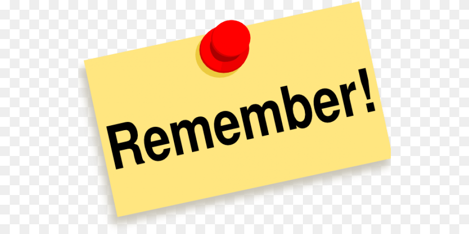 Remember Clipart Dates Things To Remember Icon, Text, Sign, Symbol Png Image
