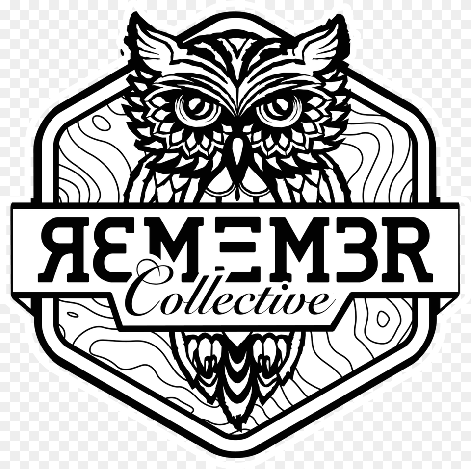 Remember Collective Remember Collective Sticker, Logo, Badge, Emblem, Symbol Free Png