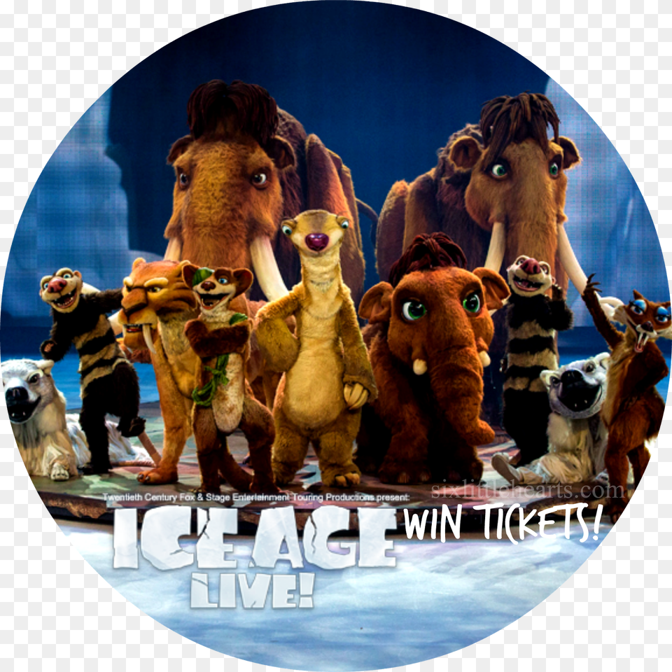 Remember The Endearing Herd Of Ice Age Characters We39ve Ice Age Characters 2016, Photography, Disk, Dvd, Animal Free Png