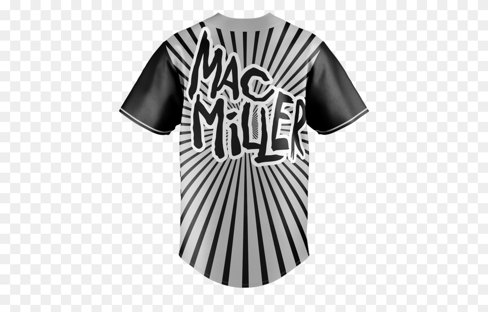Remembering Mac Miller Baseball Jersey Short Sleeve, Clothing, Shirt, T-shirt, Person Free Png
