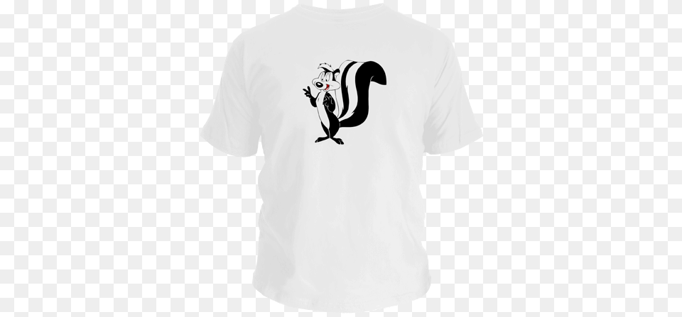 Remera De Pepe Lepew T Shirt, Clothing, T-shirt Free Transparent Png