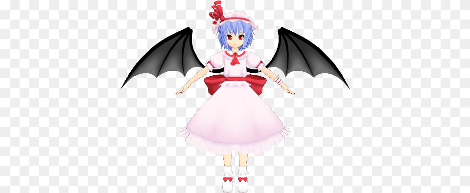 Remilia Scarlet By Suke Mmd Remilia Scarlet, Baby, Person, Book, Comics Png Image