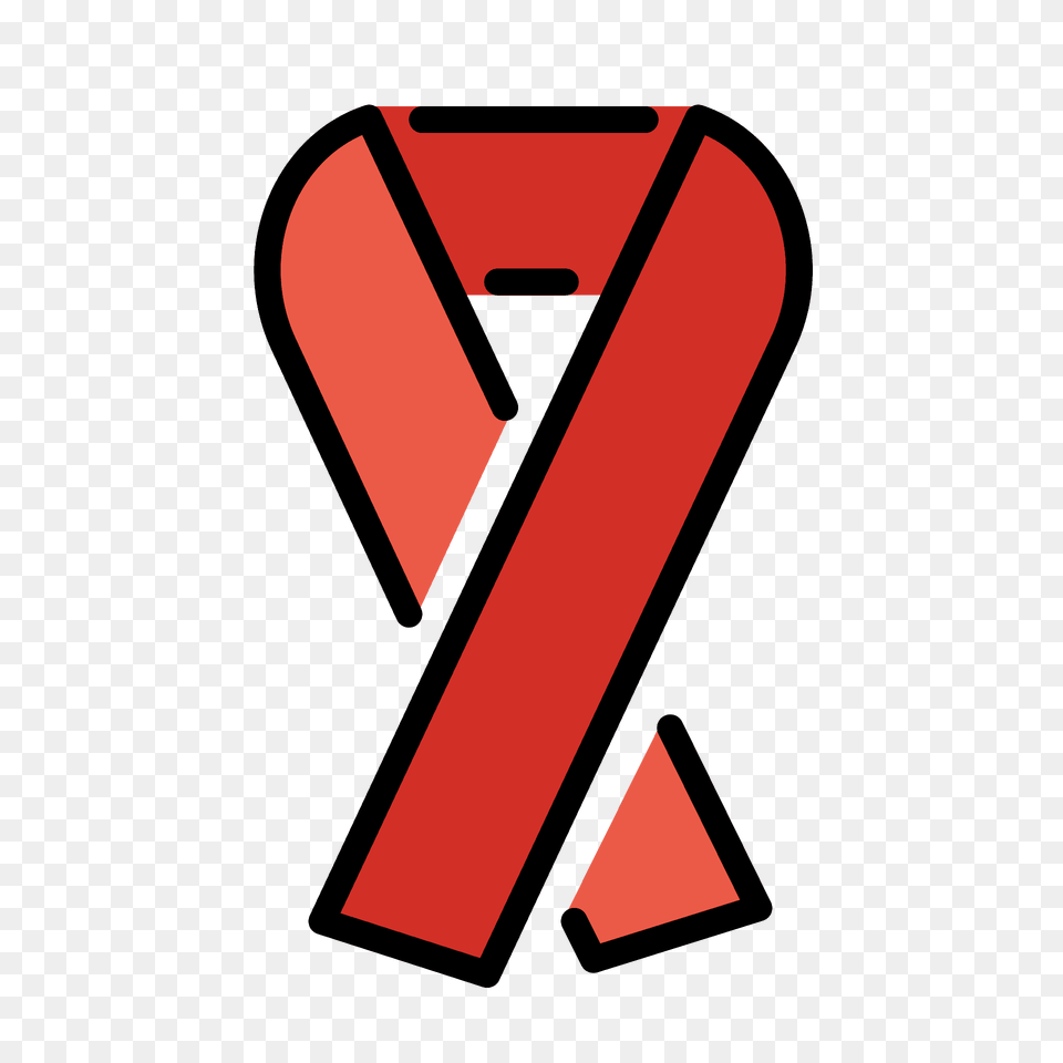 Reminder Ribbon Emoji Clipart, Symbol, Text, Dynamite, Weapon Free Transparent Png