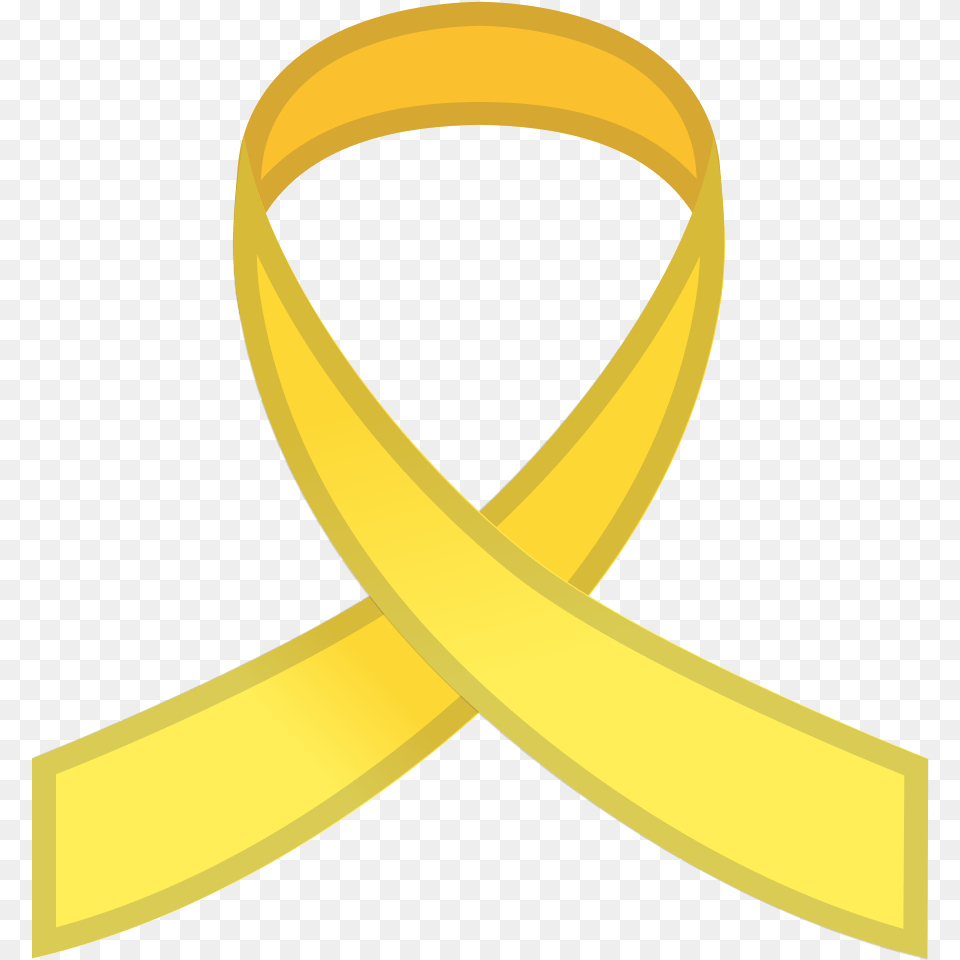 Reminder Ribbon Icon Yellow Ribbon Emoji, Accessories, Formal Wear, Tie Png