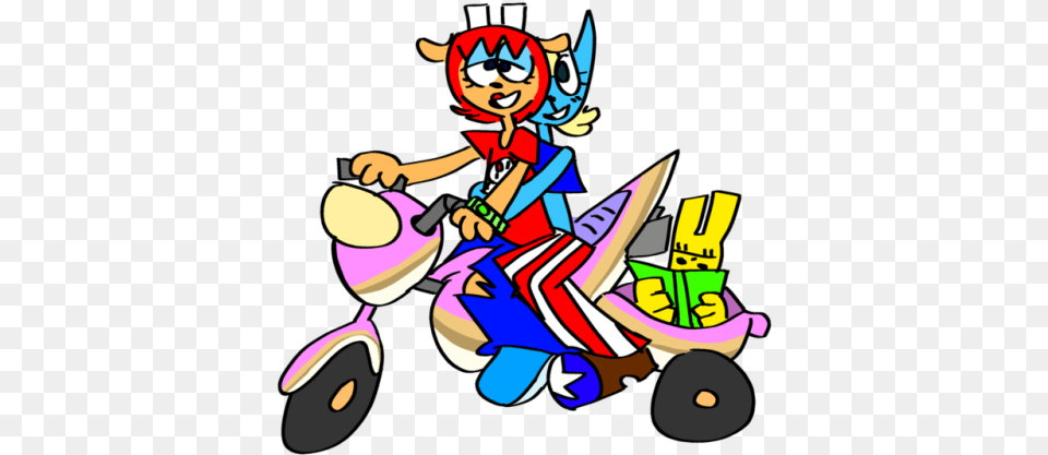 Reminder That Lammy Has A Motorcycle And She Likes Cartoon, Baby, Person, Head, Face Free Png Download
