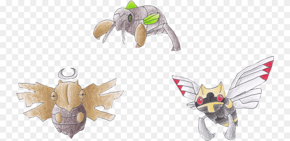 Reminds Me Of Ninjask And Shedinja, Plush, Toy, Animal, Reptile Free Transparent Png