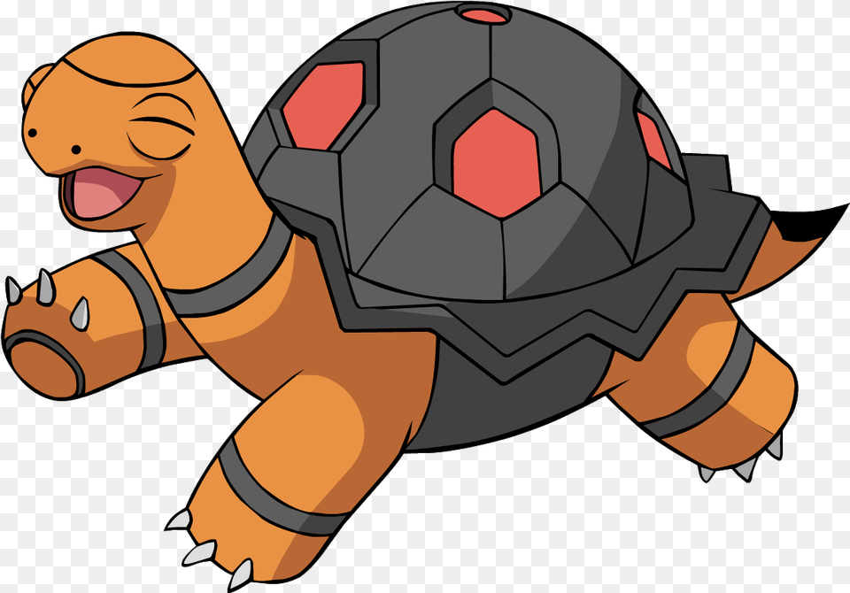 Reminds Me Of Torkoal In Pokemon Pokemon Torkoal Naked Torkoal, Animal, Tortoise, Sea Life, Reptile Free Png