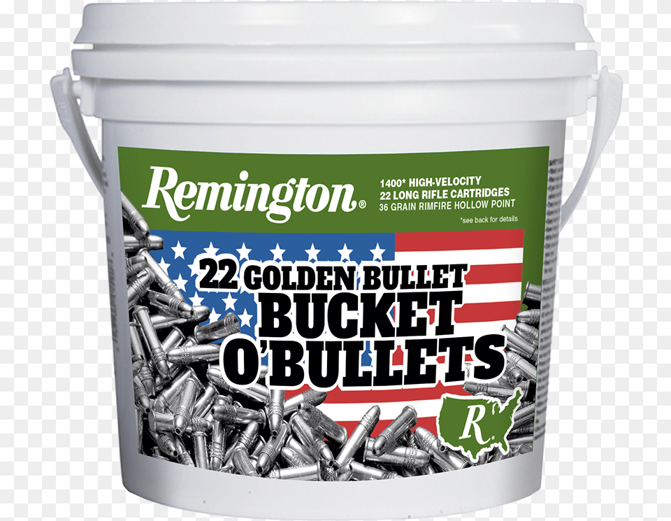 Remington 22 Golden Bullet, Bucket Free Png
