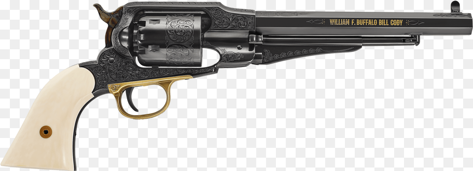 Remington Buffalo Bill, Firearm, Gun, Handgun, Weapon Free Png Download