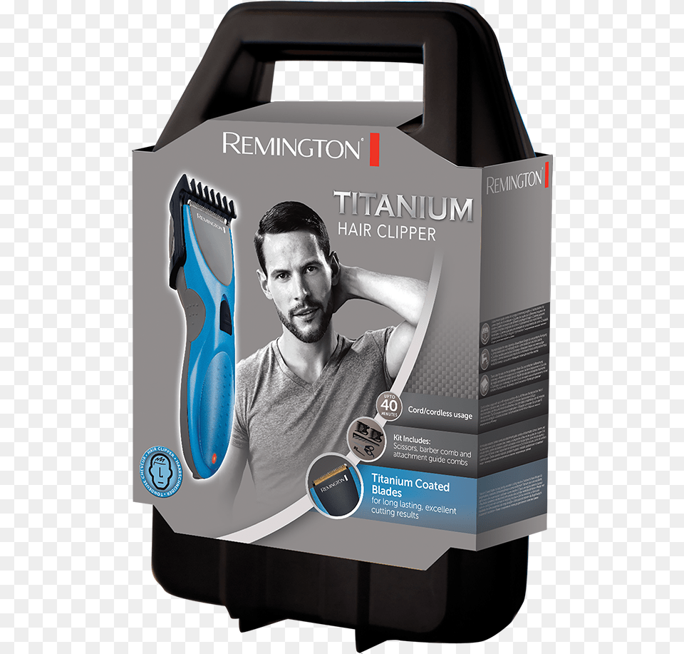 Remington Hair Clipper, Adult, Male, Man, Person Free Png Download