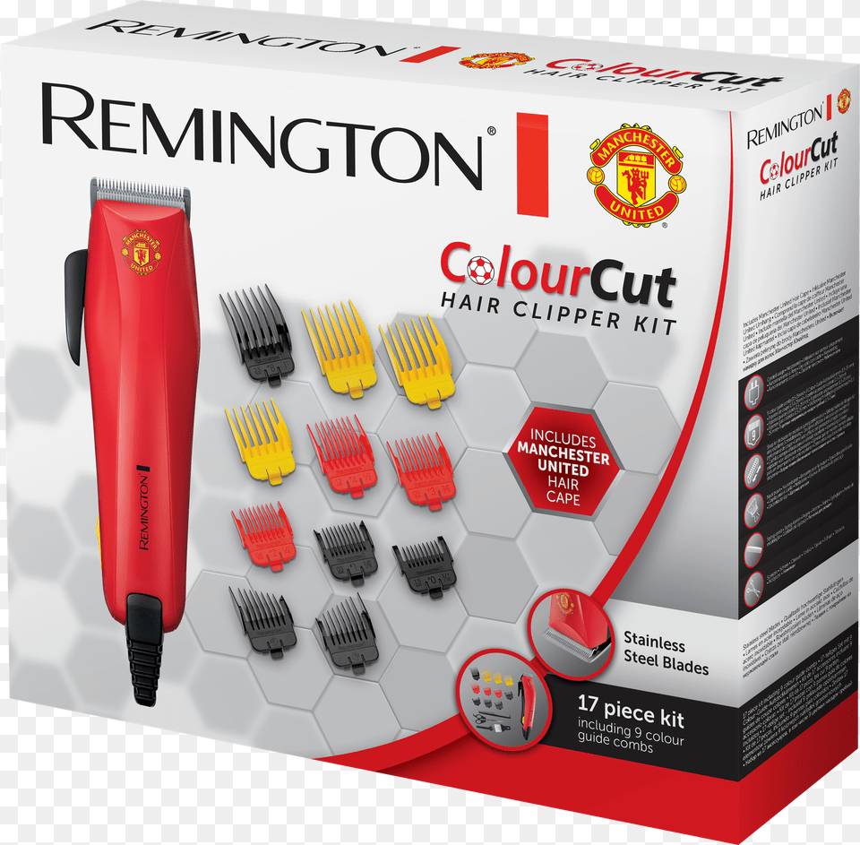 Remington Manchester United Hair Clippers, Electrical Device, Device, Appliance, Screwdriver Free Transparent Png