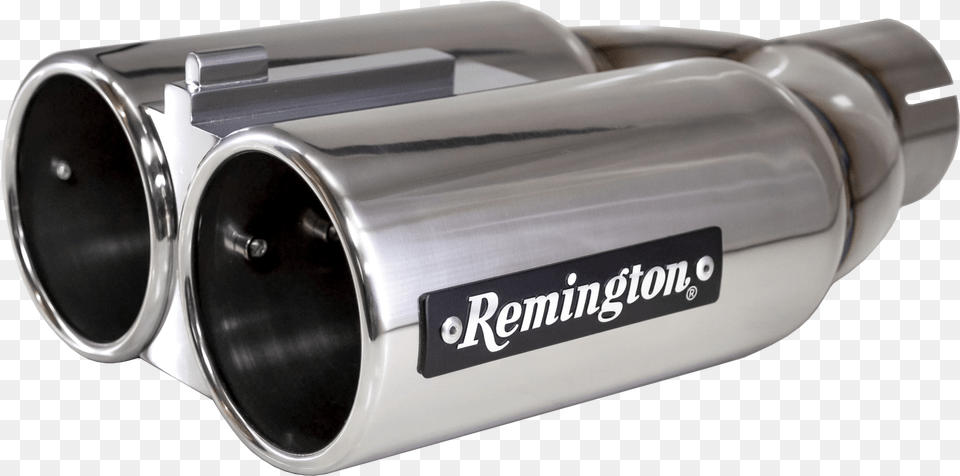 Remington Stainless Double Barrel Exhaust Tip Remington Exhaust Tip, Car, Transportation, Vehicle Free Transparent Png