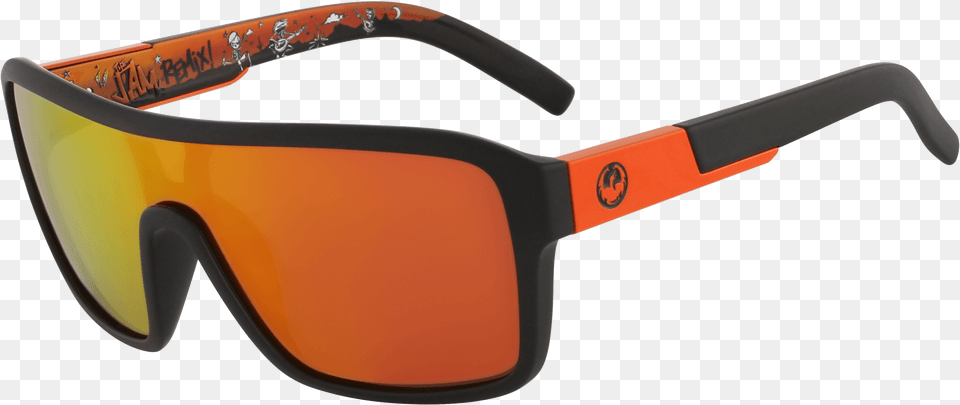Remix Polarized Dragon Remix Sunglasses Orange, Accessories, Glasses, Goggles Free Png