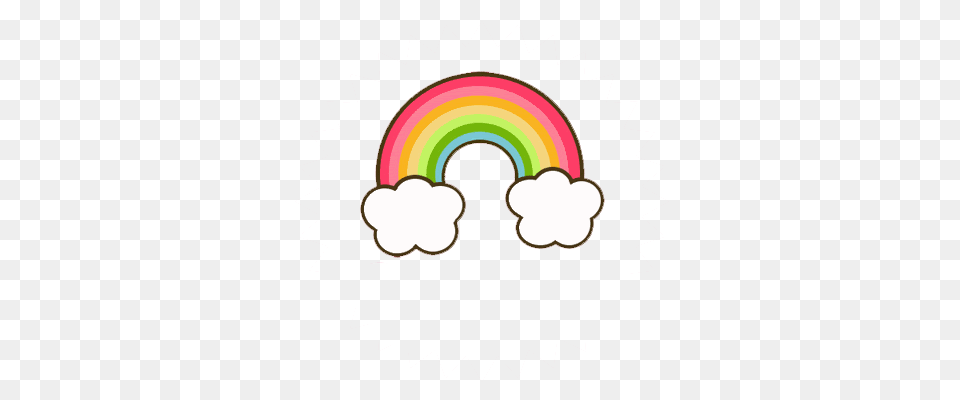 Remix Sticker Stiker Rainbow Cloud Rainbowcloud Tumblr, Light Png