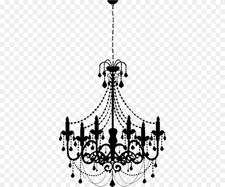 Remixit Chandelier Goth Witch Halloween Black Lamp Background Chandelier Clipart Free Png Download