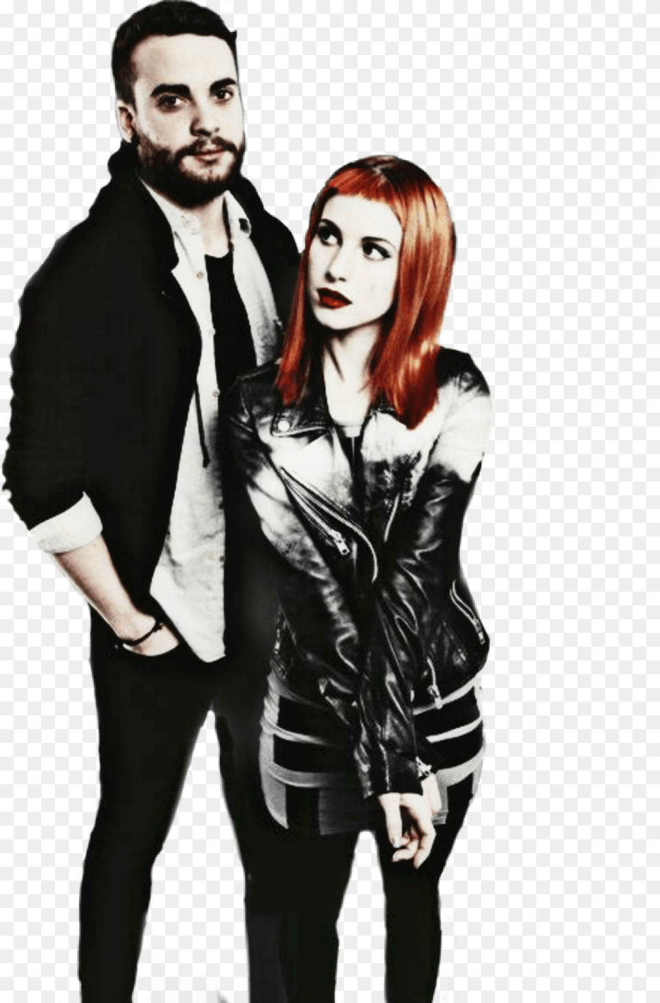 Remixit Paramore Hayleywilliams Tayloryork Goth Subculture, Adult, Person, Woman, Jacket Free Png Download