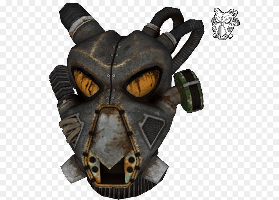 Remnants Power Helmet Enclave Remnants Helmet, Emblem, Symbol, Mask, Person Free Png Download