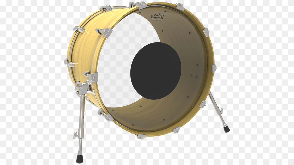 Remo Coated Pinstripe Bass Drum Head, Musical Instrument, Percussion Free Png Download