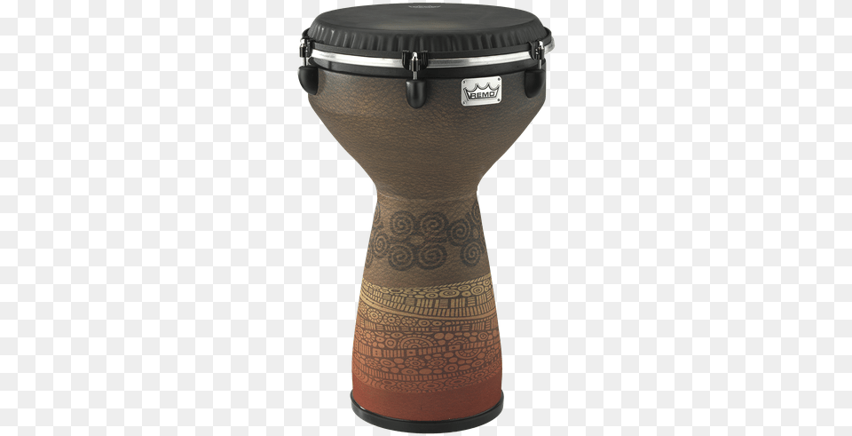 Remo Flareout Djembe 13x24 Key Tuned In Desert Brown Djembe, Drum, Musical Instrument, Percussion, Smoke Pipe Free Png Download