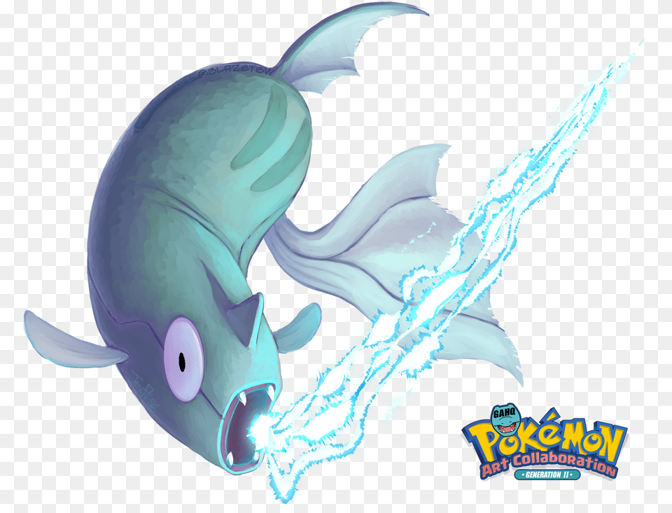 Remoraid Ice Beam And Fire Blast In The Art Hq Pokemon Remoraid, Animal, Sea Life, Fish, Shark Png