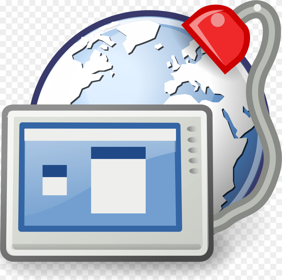 Remote Desktop Clip Arts Clipart Logo Internet, Computer Hardware, Electronics, Hardware, Monitor Free Png Download