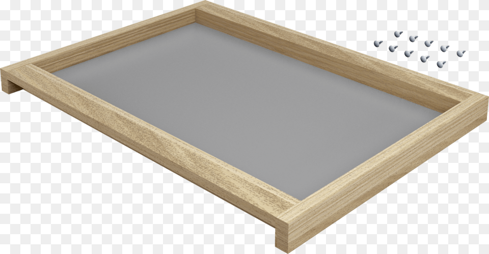 Removable Shelf With Oak Wood Frame 1 Plywood, Tray Free Png Download