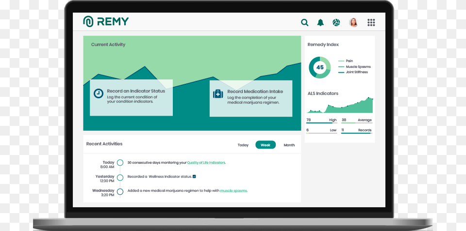 Remy Home Hero Remedy Metrics, Computer, Electronics, File, Webpage Free Png Download